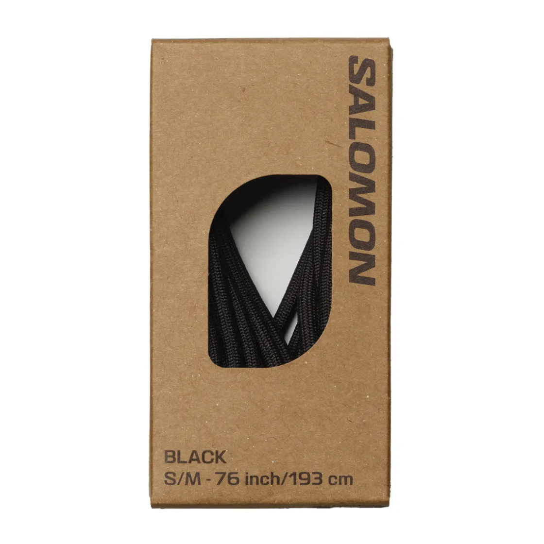 SALOMON FORCES snørebånd (Black) New