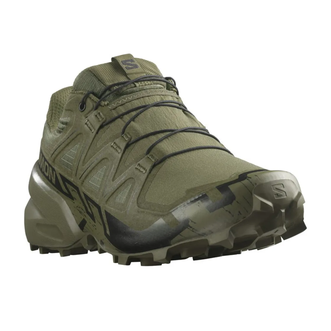 SALOMON FORCES Speedcross 6 Wide (Ranger Green) Outlet