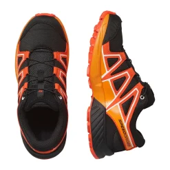 SALOMON Speedcross vandresko, junior (Black Tomato) Clearance