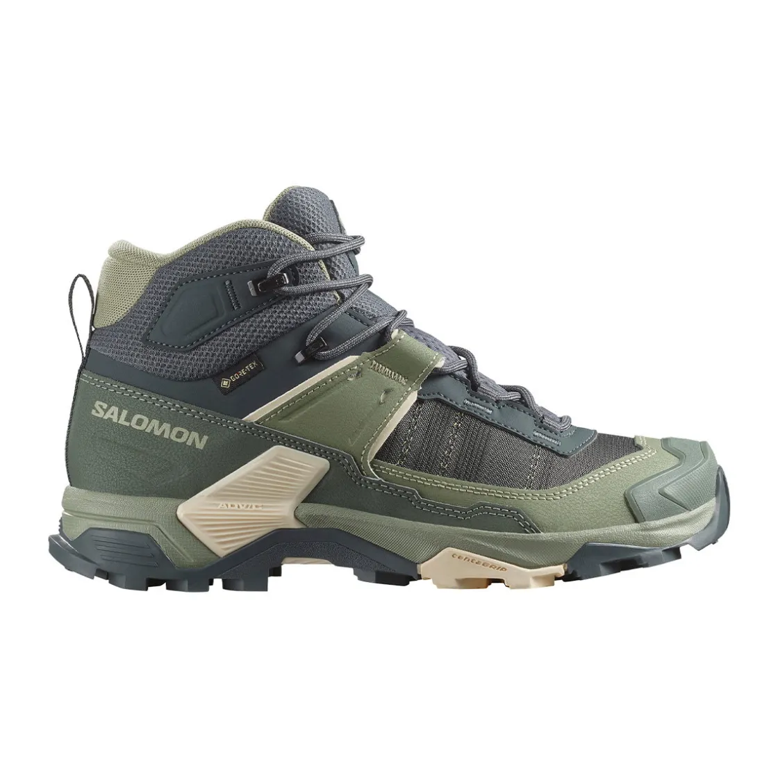 SALOMON X Ultra 5 Mid Gore-Tex vandrestøvle, dame (Turbulence Sage) Best