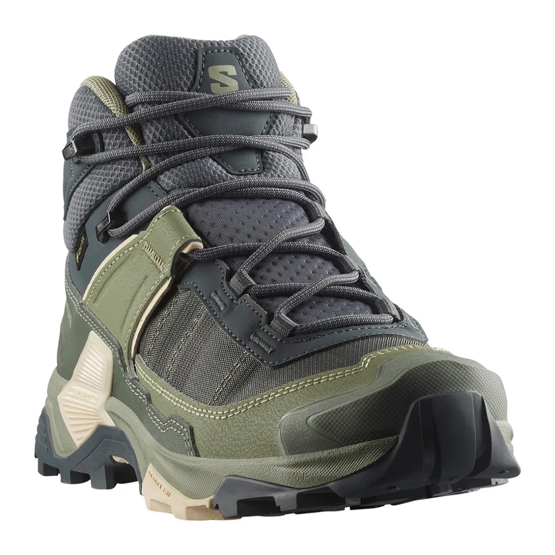 SALOMON X Ultra 5 Mid Gore-Tex vandrestøvle, dame (Turbulence Sage) Best