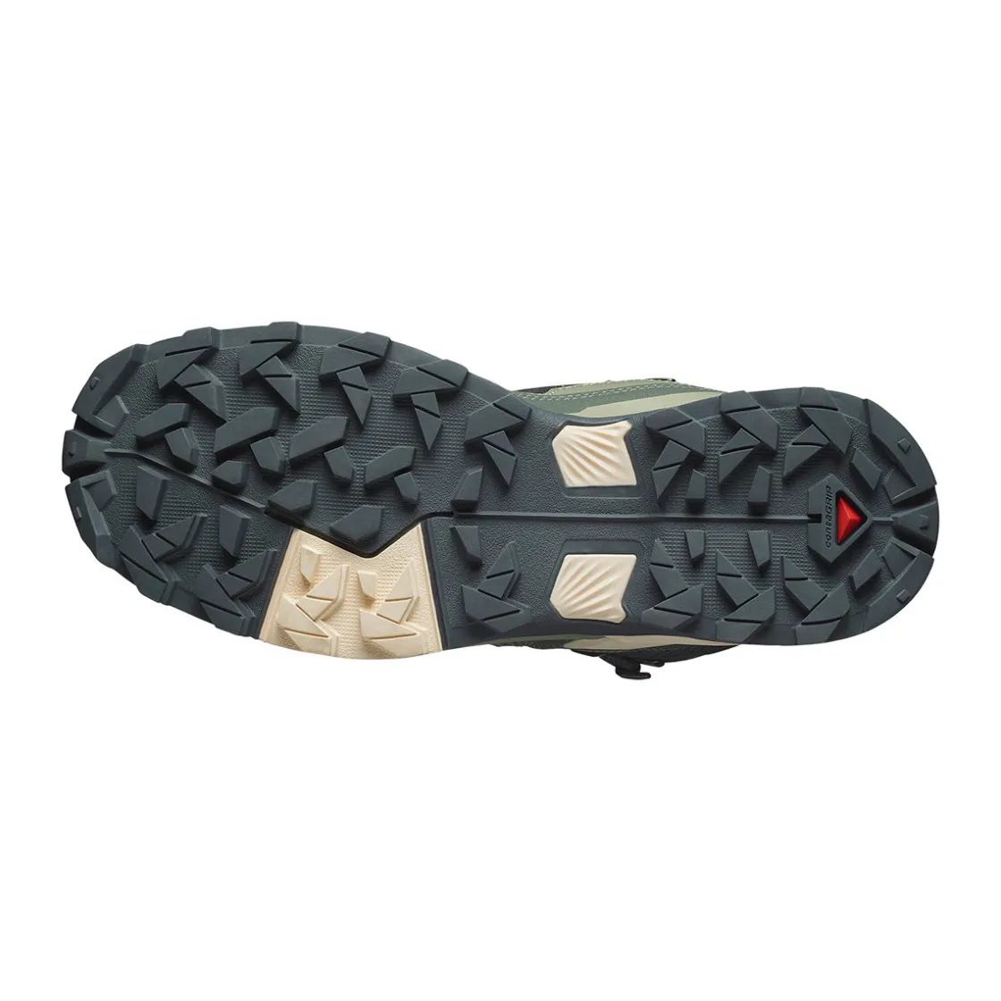 SALOMON X Ultra 5 Mid Gore-Tex vandrestøvle, dame (Turbulence Sage) Best