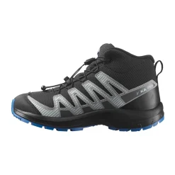 SALOMON Youth XA Pro V8 Mid CSWP vandrestøvle, junior (Black/Blue) Outlet
