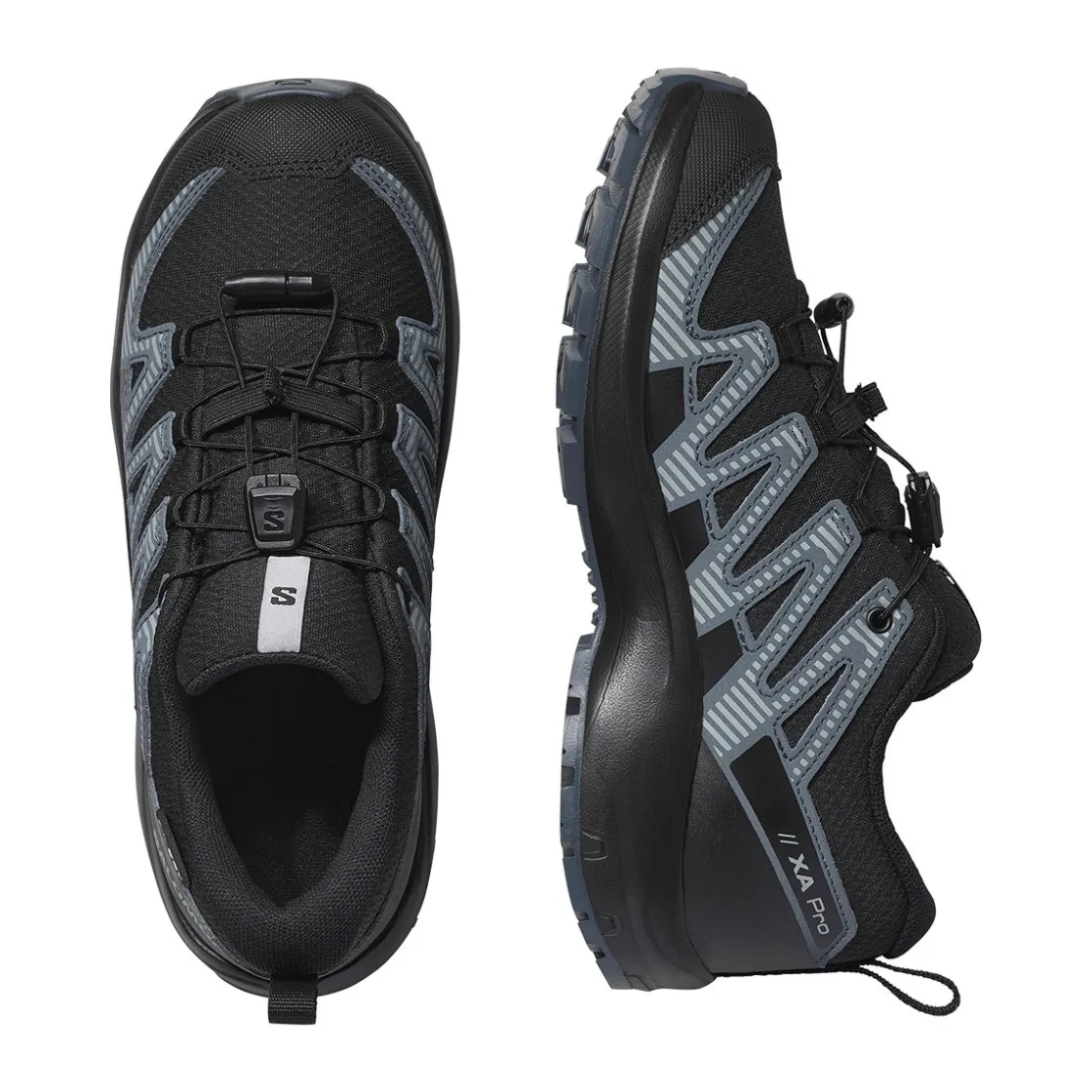 SALOMON Youth XA Pro V8 WP vandresko, junior (Black Quarry) Outlet