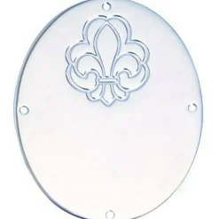 DDS Sølvplade oval Outlet