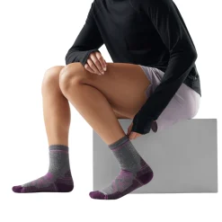 SMARTWOOL Hike Full Cushion Crew Vandresok, dame (Medium Grey) New
