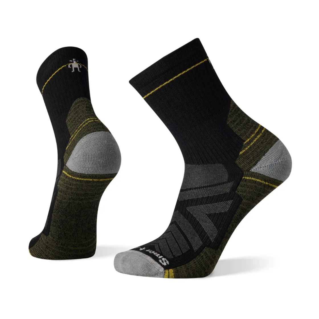 SMARTWOOL Hike Light Cushion Mid Crew Vandresok, herre (Black)