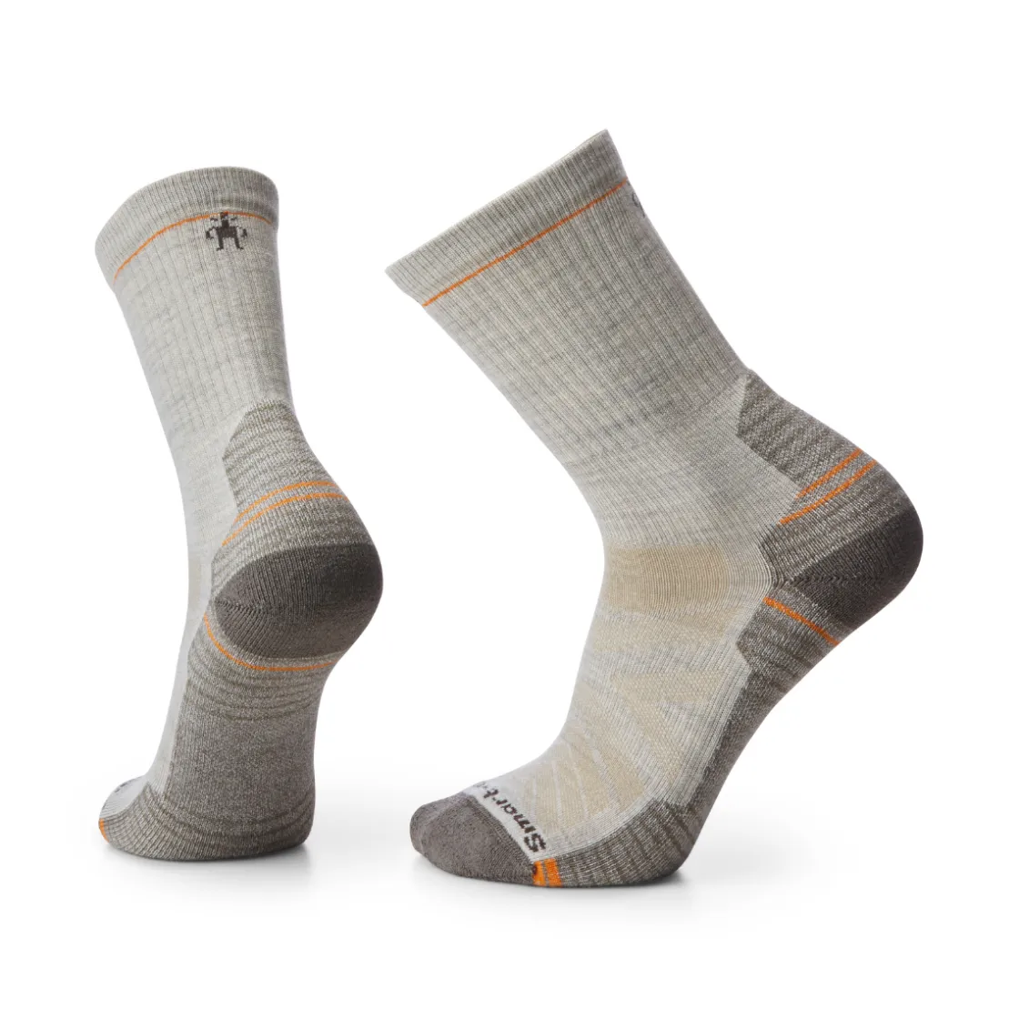 SMARTWOOL Hike Light Cushion Crew Vandresok, herre (Ash) Clearance