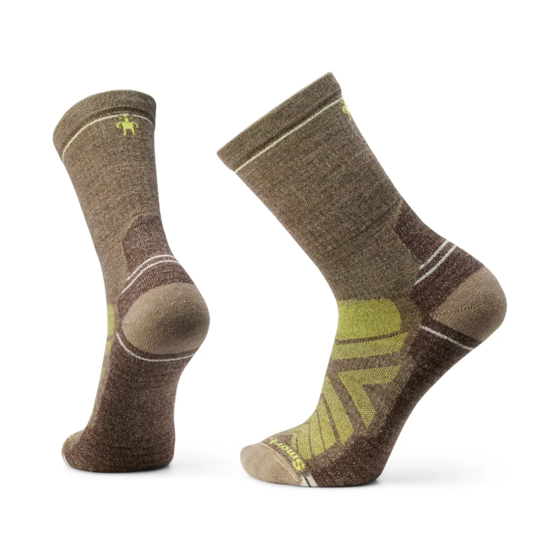 SMARTWOOL Hike Light Cushion Crew Vandresok, herre (Olive Fossil) Online