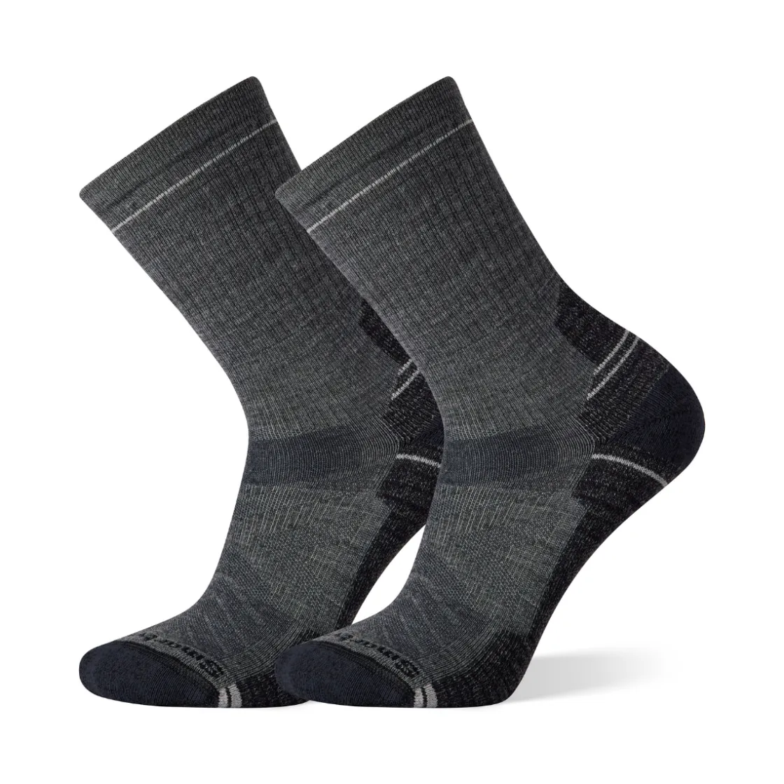 SMARTWOOL Hike Light Cushion Crew Vandresok, herre (Grey) Hot