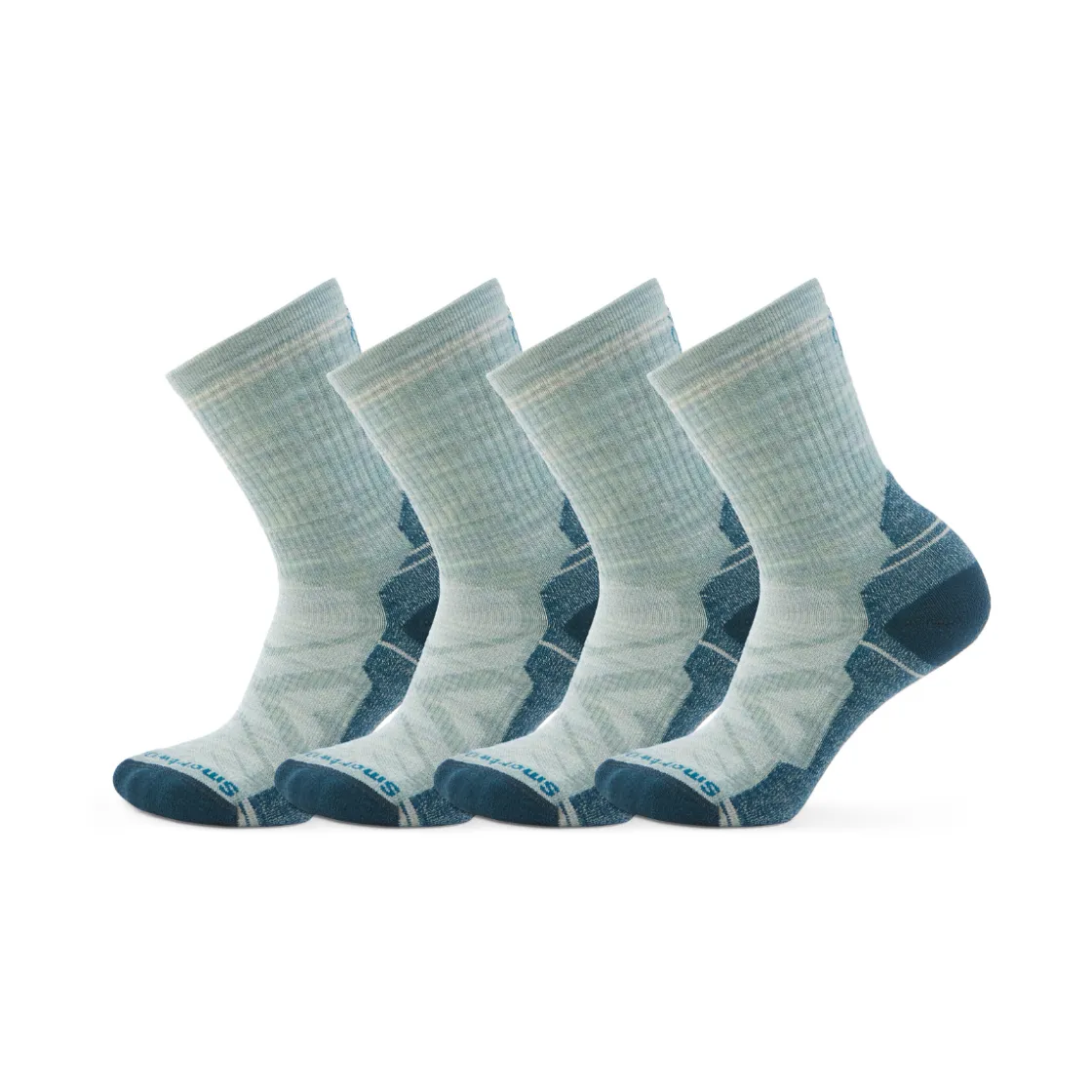 SMARTWOOL Hike Light Cushion Crew Vandresok, dame (Frosty Green)
