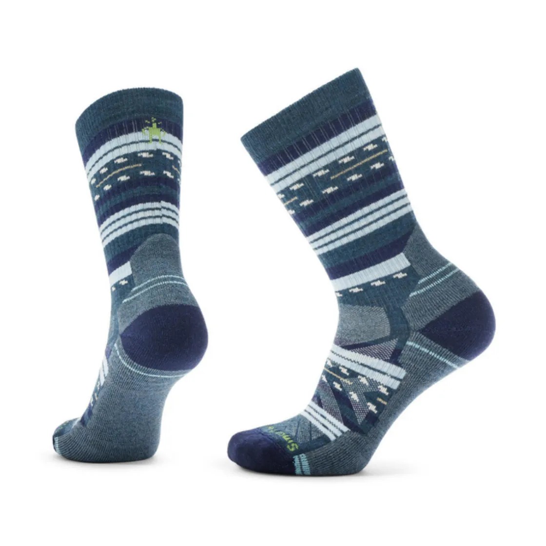 SMARTWOOL Hike Light Cushion Margarita Crew vandresokker, dame (Deep Navy) Sale