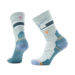SMARTWOOL Hike Light Cushion Hoo Who Crew Vandresok, dame Best