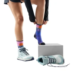 SMARTWOOL Hike Targeted Cushion Crew Sunrise Vandresokker, dame (Deep Navy) Clearance