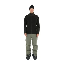 SOS Bromo Midlayer Full Zip Fleece, herre (Black) Best