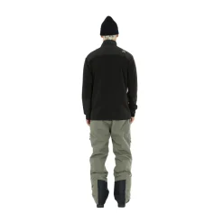 SOS Bromo Midlayer Full Zip Fleece, herre (Black) Best