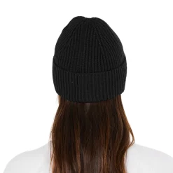 SOS Girdwood Wool Beanie (Black) New