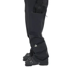 SOS Kula 3-lags Shell Bib Skibukser, herre (Black) Discount