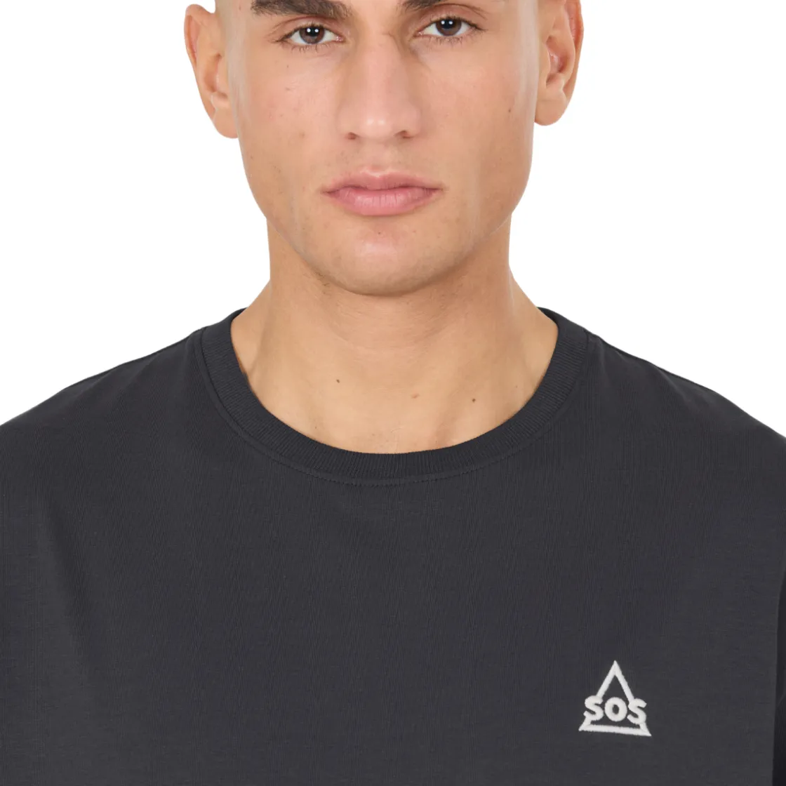 SOS Mera SS Tee, herre (Blue Graphite) Discount