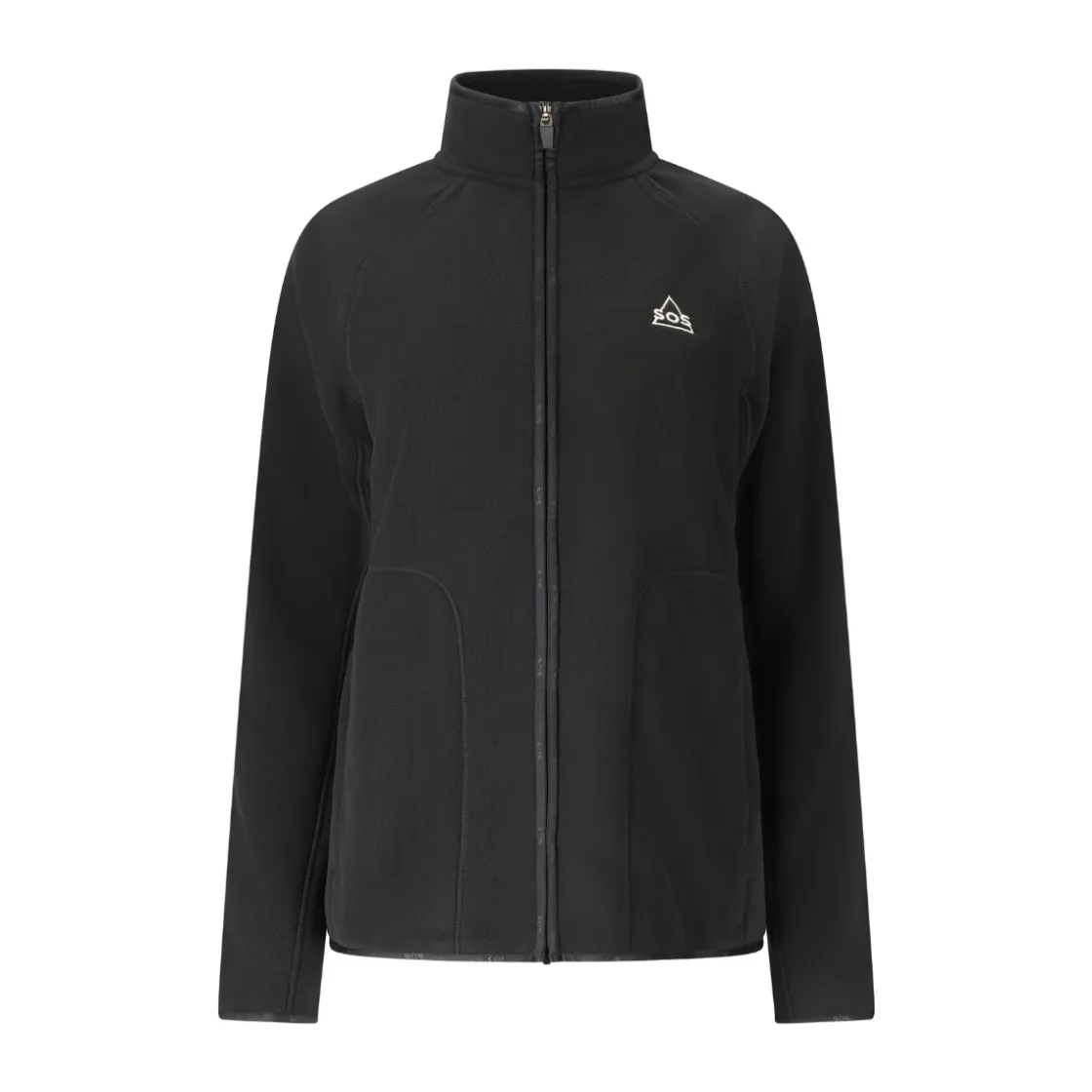 SOS Munson Full Zip Fleece, dame (Black) Discount