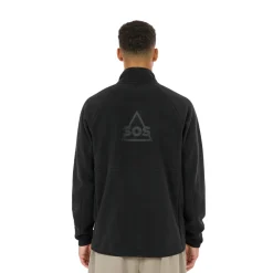SOS Munson Full Zip Fleece, herre (Black) Discount