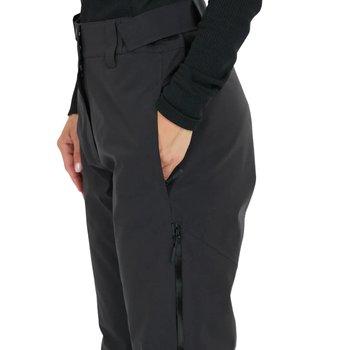 SOS Samkos 2-Layer Insulated Skibukser, dame (Black) New
