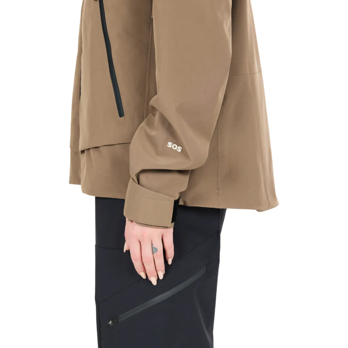 SOS Talinis Regnfrakke, dame (Shitake) Sale