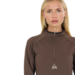 SOS Timberline Half Zip Skipulli, dame (Delicioso) Clearance