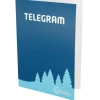 DDS Telegram med korpsmærke