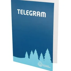 DDS Telegram med korpsmærke