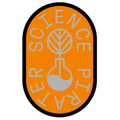 DDS Uniformsmærke, SciencePirater, 6-8 år, orange New
