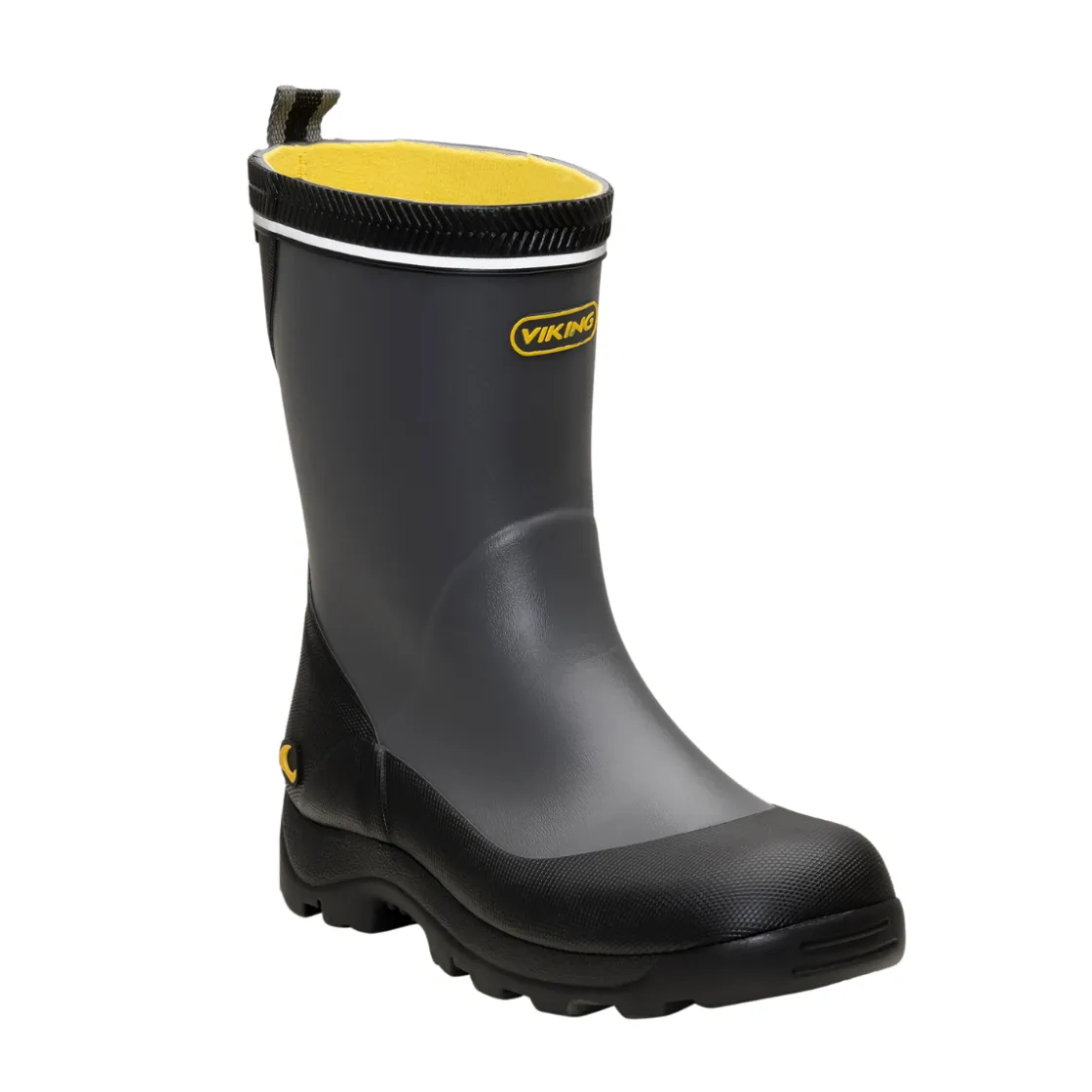 VIKING Storm gummistøvler, junior (Dark Grey) New