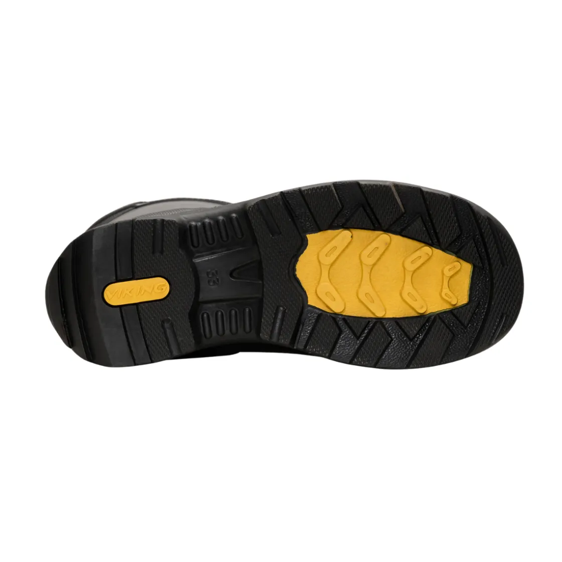 VIKING Storm gummistøvler, junior (Dark Grey) New