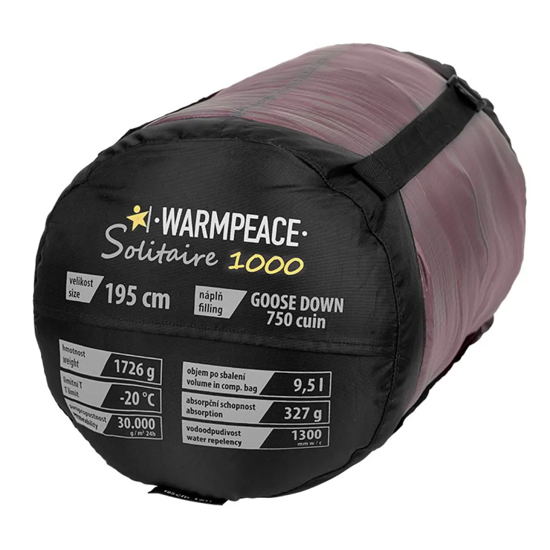 WARMPEACE Solitaire 1000 / 195 cm V, dunsovepose Discount
