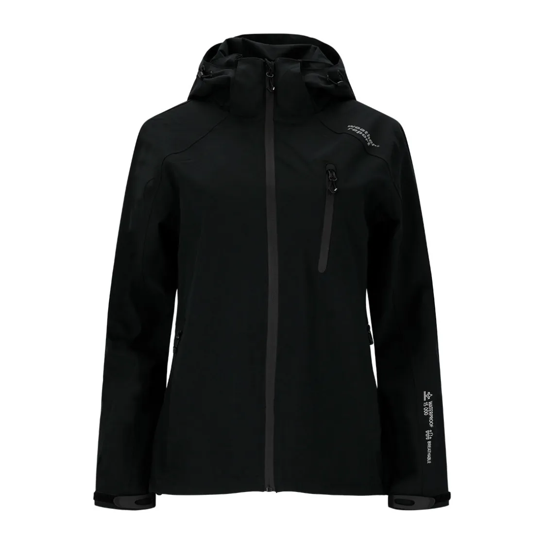 WEATHER REPORT Camelia regnjakke, dame (Black) Outlet