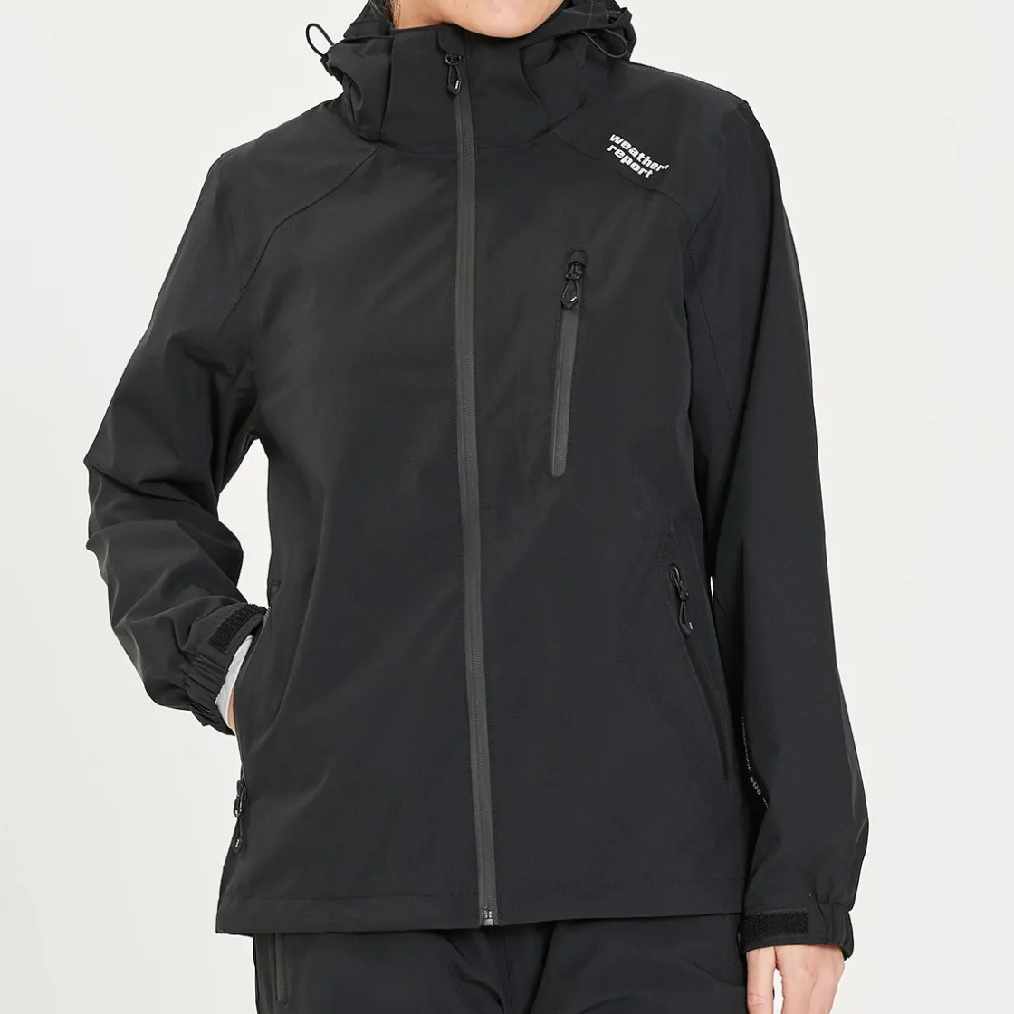 WEATHER REPORT Camelia regnjakke, dame (Black) Outlet