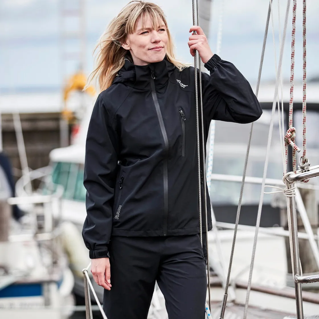 WEATHER REPORT Camelia regnjakke, dame (Black) Outlet