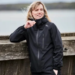 WEATHER REPORT Camelia regnjakke, dame (Black) Outlet
