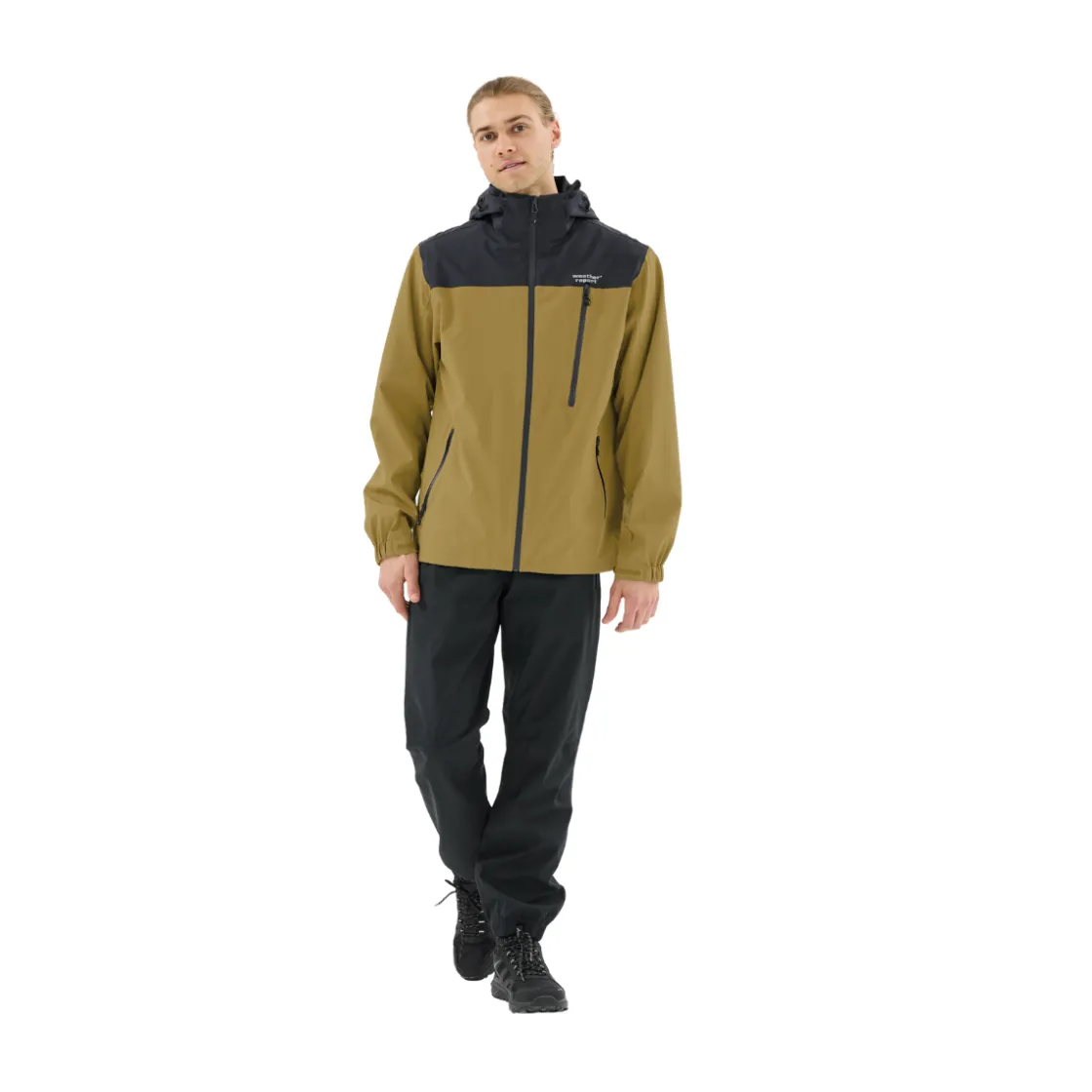 WEATHER REPORT Delton Jacket regnjakke, herre (Nutria) Online