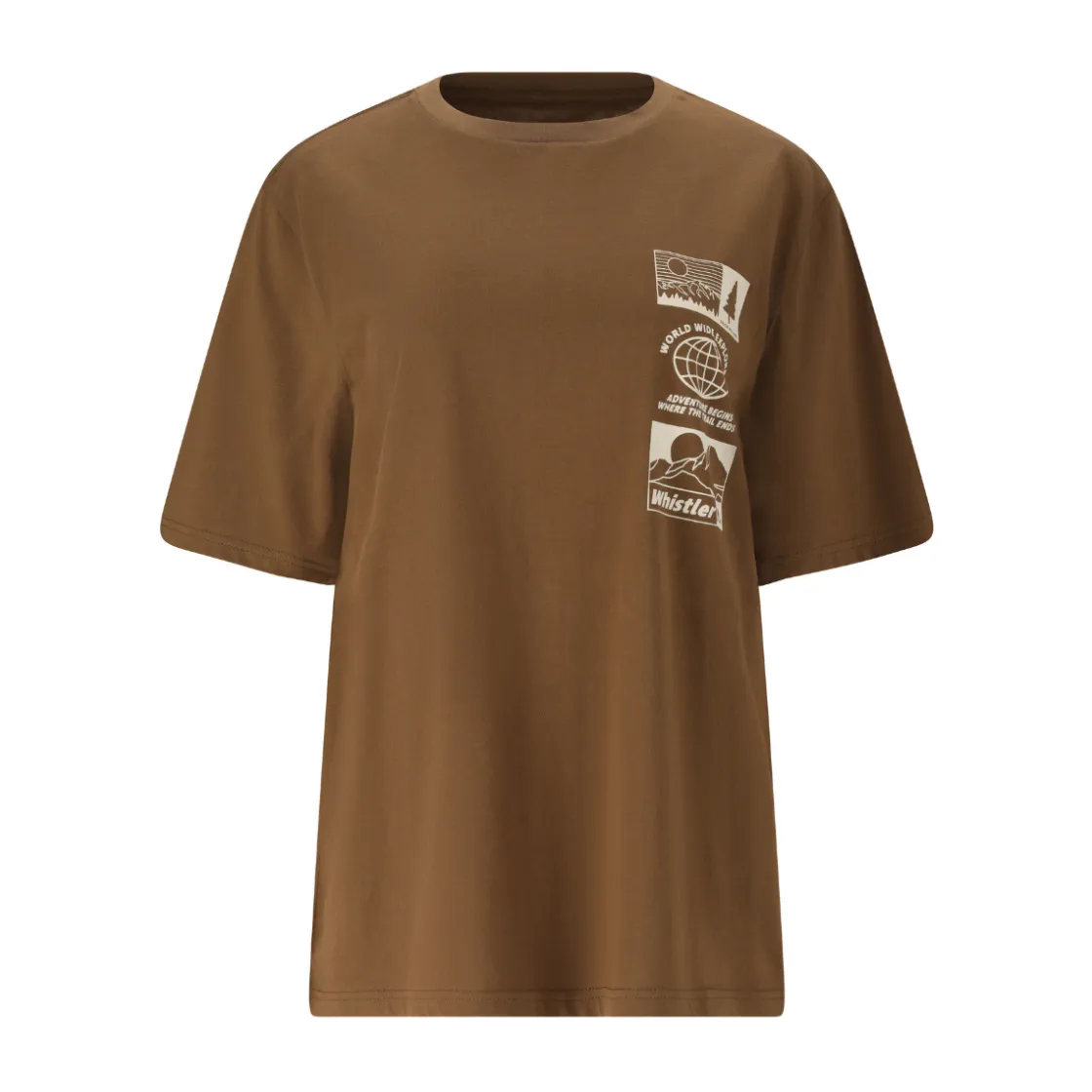 WHISTLER Arwen T-shirt, dame (Teak) Sale