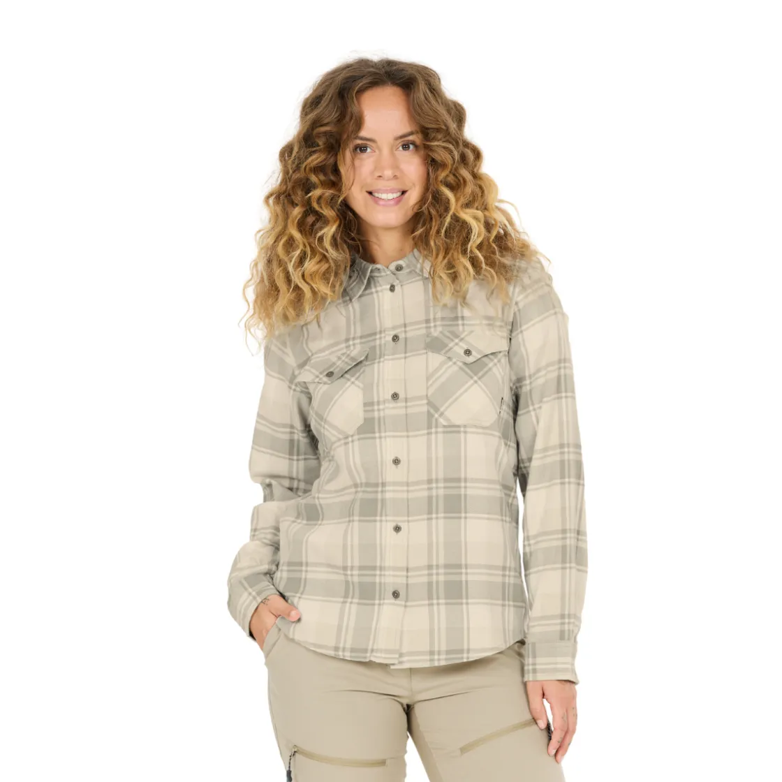 WHISTLER Bargo LS Skjorte, dame (Seagrass) New