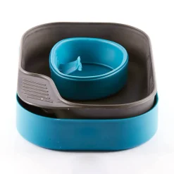 WILDO Camp-A-Box Basic Biobased spisesæt, blå Clearance