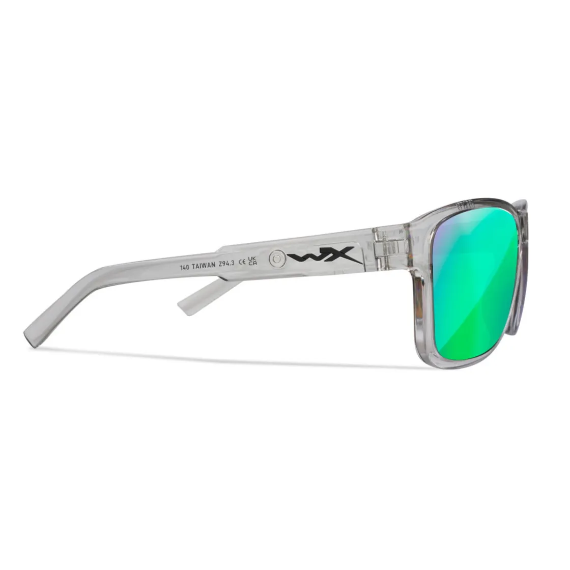 WILEY X Trek, Captivate Polaroid Glas, Transparent Stel, Unisex Hot