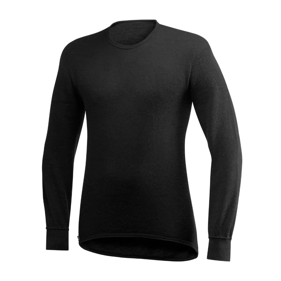 WOOLPOWER Crewneck 200 uldundertrøje, unisex (Black) Sale