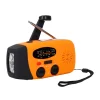 DIVERSE XCEED Solar Emergency Multi Radio 5000 mAh - nødradio med håndsving (Orange)